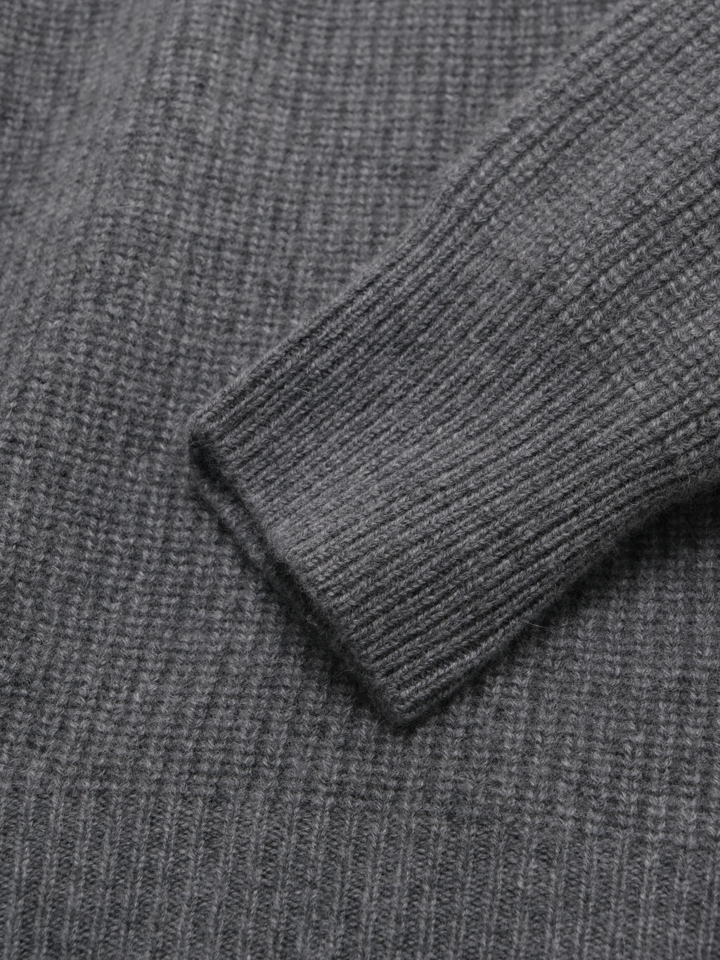 Heavyweight Pure Cashmere Half-Zip Sweater