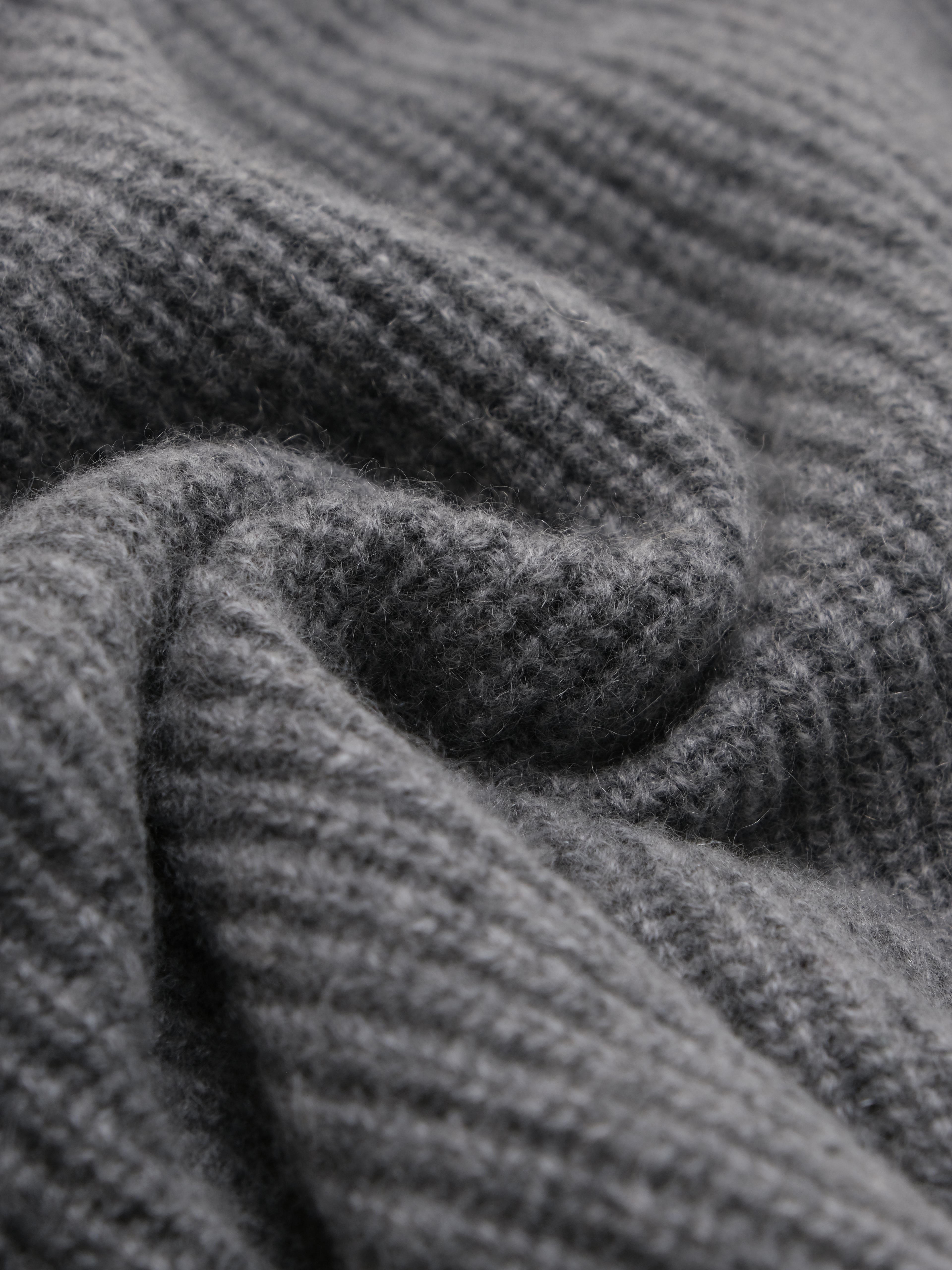 Heavyweight Pure Cashmere Half-Zip Sweater